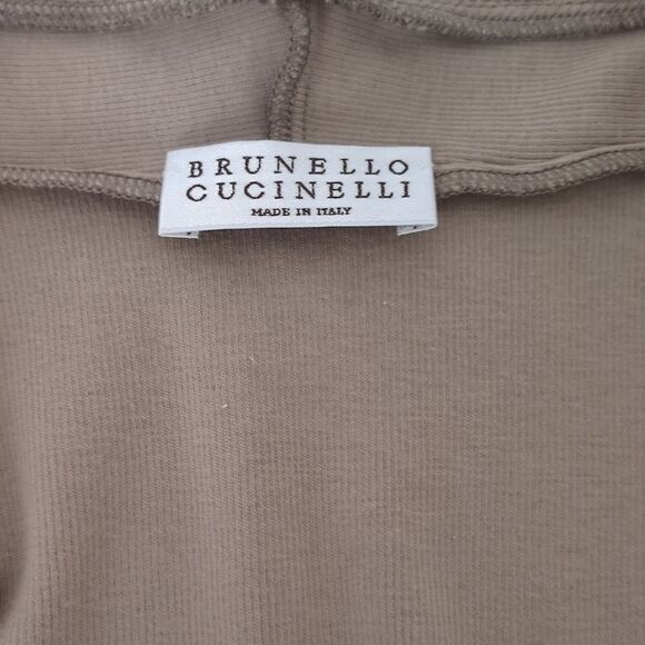 BRUNELLO CUCINELLI Cotton Ribbed Tank Size M - Picture 4 of 7